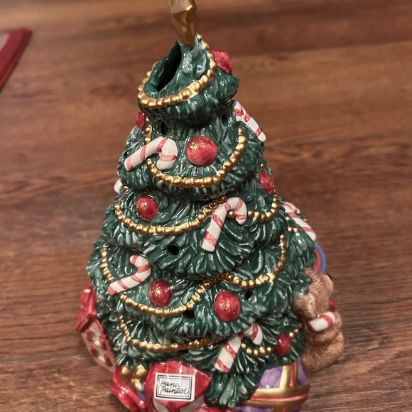 Fitz and Floyd “Santa’s List” Christmas tree with votive candles - Picture 4 of 10